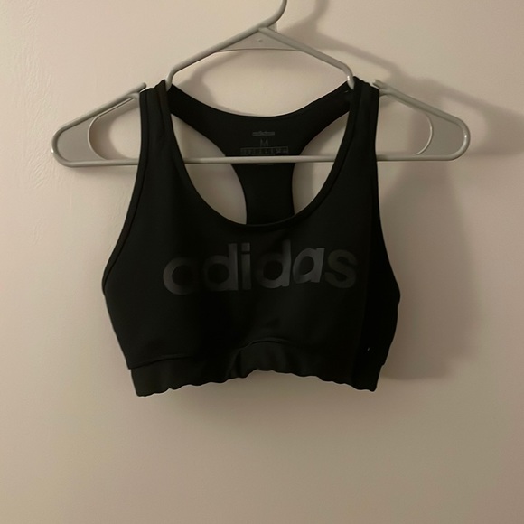 Adidas Black Sports Bra - Picture 1 of 3